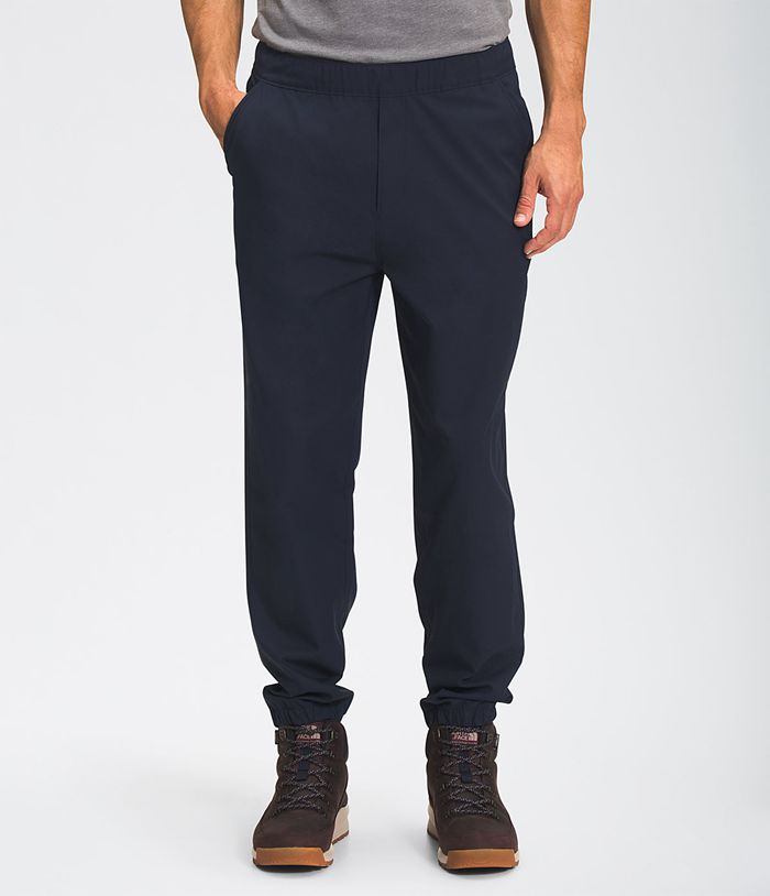 The North Face Pants City Standard Jogger Navy - Mens - Thailand RXMSN-8391